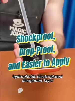 Shockproof, Drop-Proof, and Easier to Apply! #dealsforyoudays #losangeles #foryoupage❤️❤️ #screenprotector #summerwins