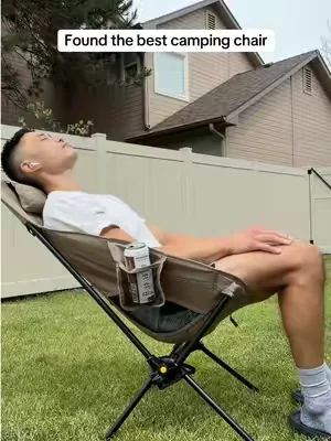 Fanttik Camping Chair is the best @Fanttik #fanttik #campingchair #rockingchair