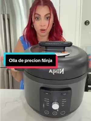 Una sola olla para cocinar más rápido, con más sabor y menos esfuerzo. ✨ Cocina a presión, cocción lenta, sous vide, vapor, saltear, hacer yogurt y mucho más. #ninjapressurecooker#ninjahyperheat#tiktokshopcreatorpicks#tiktokshopsummerturnup#tiktokshopdealsforyoudays  