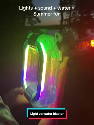 Water blaster with lights and sounds. #waterblaster #summerfun #dealsforyoudays
