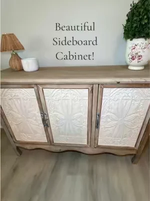 Replying to @Michelle /Viral Finds 🗝️ absolutely beautiful!@Royalcraft Living #sideboardcabinet #buffettable #tiktokshopcreatorpicks 