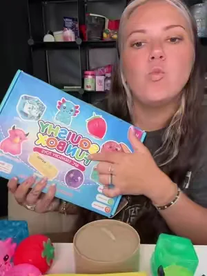 A bunch of different squishies for SUCH a low price #squishy #squishies #sugarsquishy #trending #viral 