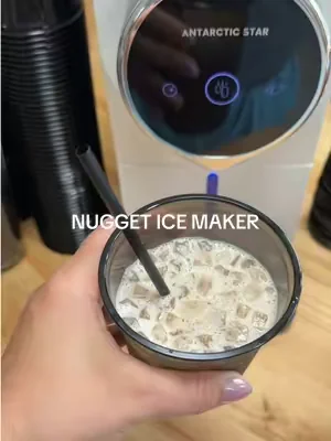 I can’t believe that price on the nugget ice maker!!! @Antarctic Star  #nuggetice #nuggeticemaker #nuggeticemachine #crispyice 