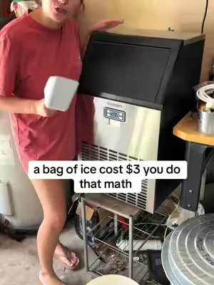 it pays for it self!!! #icemachine #icemakermachine #icemaker #dealsforyoudays 