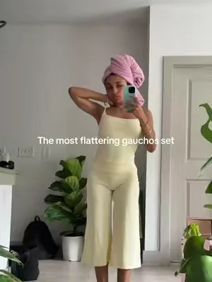 size: s weight: 100lbs height: 5’1 #matchingset #summerwins #dealsforyoudays #gaucho #capris 