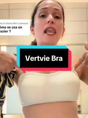 Replying to @Dianis RH Por fin encontré un strapless que no tengo que estar acomodando todo el día 🙌 Súper cómodo, suave y perfecto para vestidos, tops de un hombro y looks de verano. ☀️🤍 #straplessbra #bra #vertviebra #vertvie #DealsForYouDays  