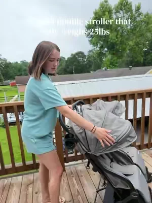 The double stroller that is going to make outings so much easier!  #mompush #doublestroller #compactstroller @Mompush US 