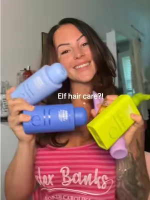 EXCUSE ME?! @elfhaircare what the heck is this?!? #elfhaircare #elfcosmetics #hydratinghaircare #humidity #dealsforyoudays 