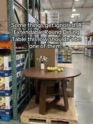 Extendable Round Dining Table #DealsForYouDays #SummerWins 