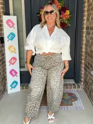 Styling vs wearing adds so much character to your outfits ✨✨ #stylingvswearing #midsizefashion #DealsForYouDays #summerwins 