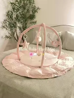 The cutest little play mat for your little one 🌸☁️👶🏼✨ #playmat #babyplaymat #babytoys #dealsforyoudays 
