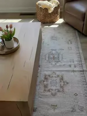 this machine washable rug 🐚🌷size 8 x 10 #rugsusa #rug #homedecor 