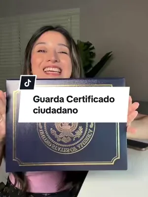 Folder/ carpeta para guardar tu certificado de ciudadano estadounidense #ciudadanoamericano #latinosenusa #ciudadanosestadounidenses #dealsforyoudays 
