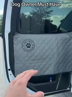 Everyone needs this for their car #fyp #tiktokshop #ruffliners #dogtiktok #tiktokshopcreatorpicks 
