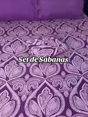 Set de Sábanas de muy buena calidad. #sheets #sabanas #luxdecor #ropadecama #dealsforyourdays 