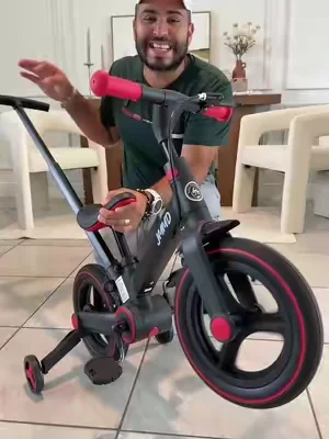 Acompaña el crecimiento de tu pequeño con esta bicicleta 6 en 1 que se adapta a diferentes etapas. Puede usarse como triciclo, bicicleta de equilibrio o bicicleta con pedales, ayudando a desarrollar coordinación, equilibrio y confianza mientras se divierten. @JMMD  #KidsBike #ToddlerBike #KidsToys #dealsforyoudays #tiktokshopcreatorpicks 