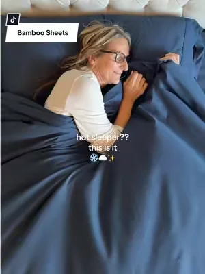 Hot sleepers, you’re going to LOVE these! ❄️✨☁️ @Shilucheng Home #bamboosheets #hotsleepersolution #dealsforyoudays #summerwins #tiktokshopcreatorpicks 
