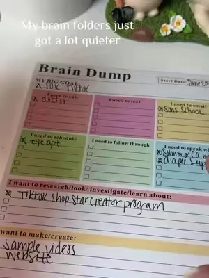 For all the busy mommas #braindump #planner 