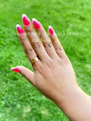 I recommend to size up 1 size! ✨ #smartring #fitnessring #sleeptracker #steptracker #dealsforyoudays 