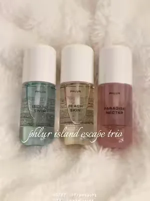the perfect summer fragrance mist trio, i love phlur!! @Phlur Fragrances #fragrance #bodymist #perfumetok #fragrancetiktok #phlur 