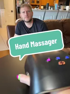 This hand massager feels so good after a long day @CINCOM #handmassager 