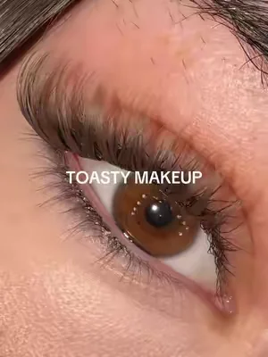 keyyou always hits, thank you! toasty makeup achieved #summermakeup #brownlashes #keyyou #lashes #clusters @KEYYOU LASH 