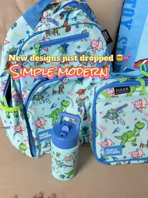 Adorable kids backpacks @Simple Modern #creatorsearchinsights #tiktokshopcreatorpicks #backtoschool 