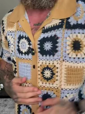 Not every shirt is supposed to blend in. Sometimes the pattern is the whole point. 🌴☀️ . #TikTokShopCreatorPicks #TikTokShopStockUp #DealsForYouDays #SummerWins #MensVacationStyle