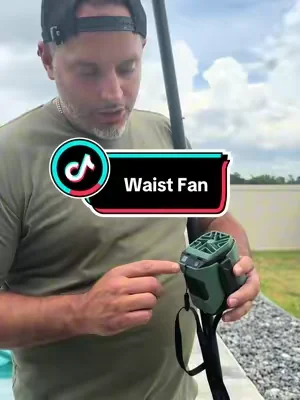 It’s awesome cause you can wear it as a waist or neck fan! #portablefan #dealsforyoudays #tiktokshopdealsforyoudays #summerwins #summervibes 