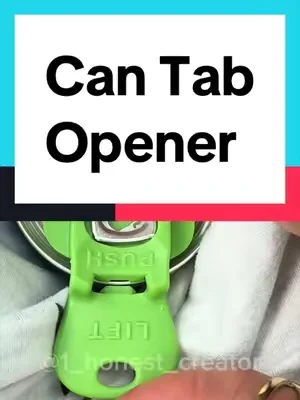 These little can tab openers are so convenient #CanTabOpener #DrinkTabCover #CanHack #NoNailDamage #BeverageProtection