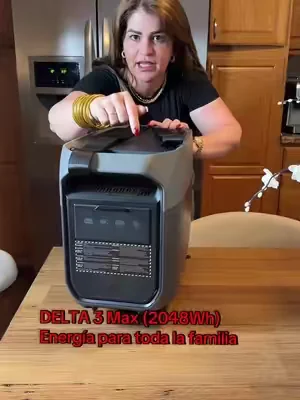 Si buscas una opción potente para mantener funcionando lo más importante durante un apagón, esta DELTA 3+ de 2048Wh es una de las que más recomiendo. 🔋⚡ Ideal para refrigerador, luces, TV, ventiladores, teléfonos y mucho más. Además, ahora mismo tiene oferta activa y cupón disponible que puede variar en cualquier momento. Encima de mi nombre te dejo la tienda  #EcoFlow #Delta3Max #DealsForYouDays #DFYD #TikTokShopFinds