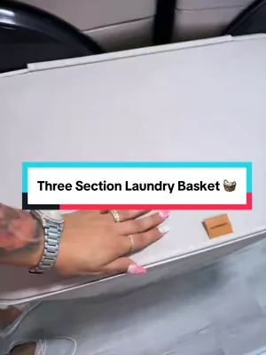 🧺 just got easier ! 🥰 #laundrybasket #dealsforyoudays 