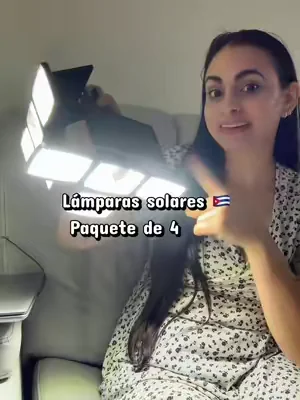 Respuesta a @THALI FERRO Hoodink Solar Outdoor Lights 4500LM 306LED Security Lights with Remote Control, 4 Heads Motion Sensor Lights, IP65 Waterproof, Easy Install, 270°Wide Angle Flood Wall Light with 3 Modes for Backyard Yard##lights##cuba##solarlámparas solares para cuba 