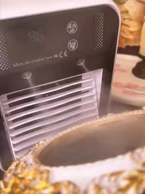 Este mini ventilador de aire acondicionado recargable USB es el verdadero problema🥶❄️#MiniAirConditioner #PortableAirCooler #RoomCoolingHack #USBRechargeableFan #3in1cooler 