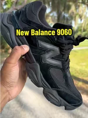 New Balance 9060 Triple Black #newbalance #newbalance9060 #dealsforyoudays #summerwins 