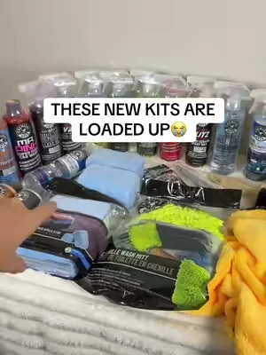 These new kits have everything #chemicalguys #cars #carwash #cleaning #detailing 