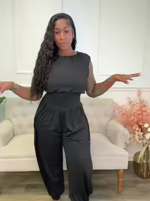 Jumpsuit by @ChicMe_official #SummerVibes #summerlooks #womensfashion #jumpsuit #casualoutfit 