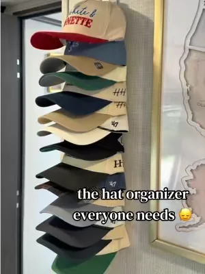 thank me later 🙂‍↕️🧢  #hatorganizers #tiktokshopfinds #fathersdaygiftideas #ttshopdeals 