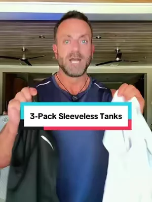 This 3 pack is lightweight, comfortable, and easy to wear whether you’re in the gym, outside, or just relaxing. Great fit, breathable fabric, and perfect for everyday use. Simple, comfortable, and hard to beat for the value. #tanktop #sleevelesstops #mensstyle #SummerVibes #DealsForYouDays 
