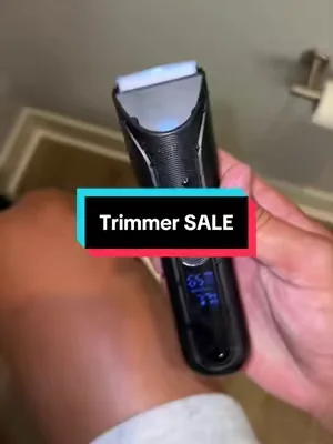 Men’s Trimmer on a HUGE SALE TODAY!! #tiktokshop #dealsforyoudays #fullbodytrimmer #electrictrimmer #mengrooming 