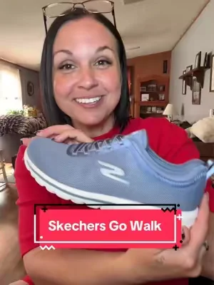 Comfort you can count on every step of the way! 👟✨ These Skechers GO WALK shoes sold by QVC are lightweight, supportive, and made for all-day wear. Whether you’re running errands, traveling, or just staying on the move, your feet will thank you. Grab your favorite color before they’re gone! 💙 #Skechers #SkechersGoWalk #QVCFinds #ComfortShoes #summeressentials 