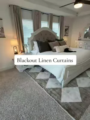 #curtains #blackoutcurtains #linencurtains #homefinds 