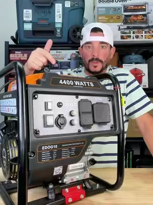 Keep the power on when the storms hit. #dealsforyoudays #generator #power 