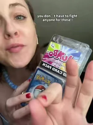 Pokémon jumbo card packs 