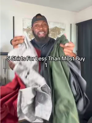 Don’t buy these unless you want five men’s dry fit workout shirts for less than what some brands charge for one. I grabbed these Real Essentials shirts because I wanted comfortable gym shirts that could handle workouts, errands, and everyday wear. They come with a breathable moisture wicking fabric that helps keep you comfortable in the heat, a clean crew neck design, and an athletic fit that looks great without feeling restrictive. I’m 6 foot, 227 pounds wearing an XL, and they fit true to size for me. If you’re looking for men’s workout shirts, dry fit athletic tees, or comfortable summer shirts that give you a full week’s rotation in one pack, these are worth checking out. @Real Essentials Apparel  #dealsforyoudays  #mensworkoutshirts #dryfitshirts #gymwearmen #athleticfit