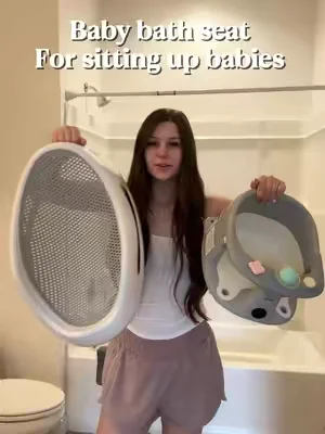 I’ve had this bath seat for 6 months and it’s still such an amazing bath seat for my baby. I highly recommend it for sitting up babies!! Plus the thermostat is a bonus!!!! #bathseatforbabies #bathseats #bathseatforbaby #babymusthaves #babymusthaveproducts 