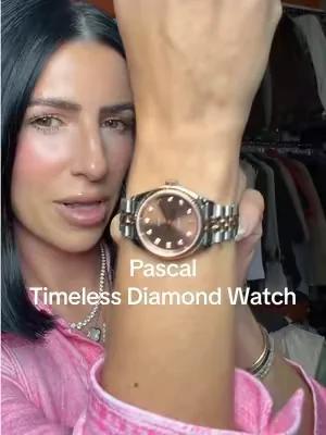 Timeless Diamond Watch ✨😍@PASCAL Diamonds #pascaldiamondwatch #watchtok #luxurywatch #dealsforyoudays 