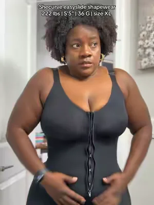 Replying to @💜Nancy💜 @Shecurve Shapewear. Coolhive easyslide shapewear with breathable fabric, tummy control that’s very seamless under clothes. #shapewear #fajas #summervibes #dealsforyoudays #tiktokshopdealsforyoudays 