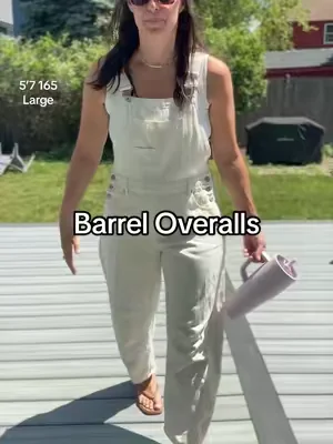 100% cotton barrel overalls...no notes #overalls #overallsoutfits #dealsforyoudays