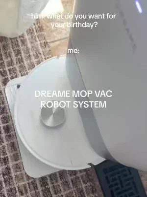 She is the best household cleaner 👏🏼🤍 Keeps mama happy #robotvaccuum #dreame #tiktokshopcreatorpicks #mopvaccum #cleaner 